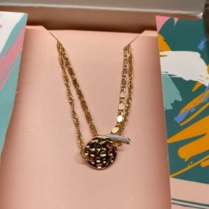 Lily Sky Gold Bracelet